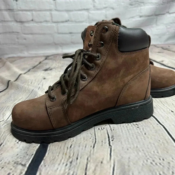 Wolverine Men’s Brown Leather 6” Work Boots size 7M - Picture 8 of 10